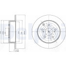 Delphi | Bremsscheibe | BG4303