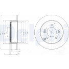 Delphi | Bremsscheibe | BG4260
