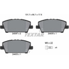 Textar Bremsbelagsatz, Scheibenbremse Q+ 2408701