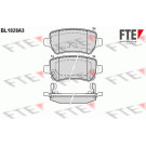 FTE | Bremsbelagsatz, Scheibenbremse | 9010405
