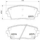 Brembo | Bremsbelagsatz, Scheibenbremse | P 30 115