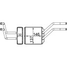 Mahle | Wärmetauscher, Innenraumheizung | AH 226 000S