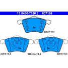 13.0460-7156.2 Bremsbelagsatz, Scheibenbremse