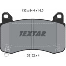 Textar | Bremsbelagsatz, Scheibenbremse | 2615201