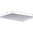 LAK 64 Filter, Innenraumluft