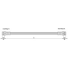 Metzger | Bremsschlauch | 4110215