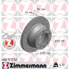 Zimmermann | Bremsscheibe | 460.1517.52