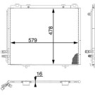 AC 196 000S Kondensator, Klimaanlage BEHR