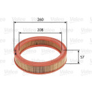 Valeo | Luftfilter | 585686