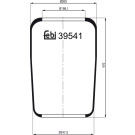 FEBI BILSTEIN 39541 Federbalg, Luftfederung