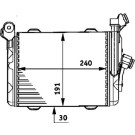 Mahle | Ölkühler, Motoröl | CLC 33 000P