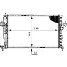 Mahle | Kühler, Motorkühlung | CR 391 000S