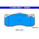 13.0460-4848.2 Bremsbelagsatz, Scheibenbremse