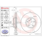 Brembo | Bremsscheibe | 09.A542.11