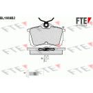 FTE | Bremsbelagsatz, Scheibenbremse | 9010284