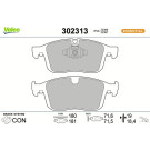 Valeo Bremsbelagsatz, Scheibenbremse ESSENTIAL 302313