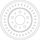 DF6925S Bremsscheibe TRW SINGLE DF6925S Bremsscheibe TRW SINGLE