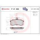 Brembo | Bremsbelagsatz, Scheibenbremse | P 41 003