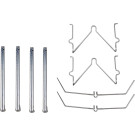 Metzger 109-1129 Zubehörsatz, Scheibenbremsbelag