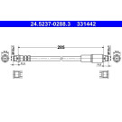 ATE | Bremsschlauch | 24.5237-0288.3