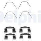 LX0421 Zubehörsatz, Scheibenbremsbelag