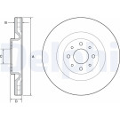 Delphi | Bremsscheibe | BG4566C