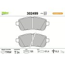 Valeo Bremsbelagsatz, Scheibenbremse ESSENTIAL 302499