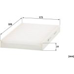 MANN-FILTER CU 3139 Innenraumfilter, Partikelfilter MANN-FILTER CU 3139 Innenraumfilter, Partikelfilter