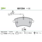Valeo 601354 Bremsbelagsatz, Scheibenbremse Valeo 601354 Bremsbelagsatz, Scheibenbremse