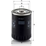 Ölfilter W 830/1 Ölfilter W 830/1