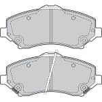 Valeo 598924 Bremsbelagsatz, Scheibenbremse Valeo 598924 Bremsbelagsatz, Scheibenbremse