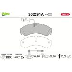 Bremsbelagsatz, Scheibenbremse 302291A Bremsbelagsatz, Scheibenbremse 302291A