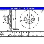 Bremsscheibe 24.0130-0202.1