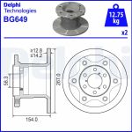Delphi BG649 Bremsscheibe Delphi BG649 Bremsscheibe