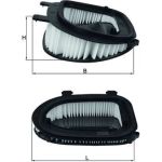 Luftfilter LX 3541 Luftfilter LX 3541