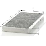MANN-FILTER CUK 3567 Innenraumfilter, Aktivkohlefilter