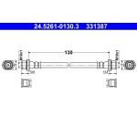 ATE 24.5261-0130.3 Bremsschlauch ATE 24.5261-0130.3 Bremsschlauch