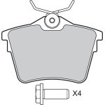 Bremsbelagsatz, Scheibenbremse 598664 Bremsbelagsatz, Scheibenbremse 598664