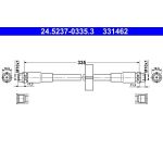 ATE 24.5237-0335.3 Bremsschlauch ATE 24.5237-0335.3 Bremsschlauch
