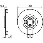 Bremsscheibe 0 986 478 985 Bremsscheibe 0 986 478 985