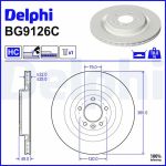 Delphi BG9126C Bremsscheibe Delphi BG9126C Bremsscheibe