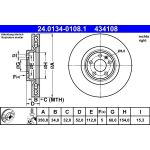 Bremsscheibe 24.0134-0108.1