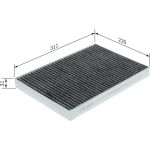 BOSCH 1 987 435 560 Innenraumfilter BOSCH 1 987 435 560 Innenraumfilter