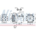 Kompressor, Klimaanlage 89551 Kompressor, Klimaanlage 89551