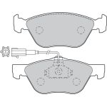 Bremsbelagsatz, Scheibenbremse 598990