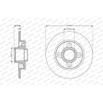 Bremsscheibe DDF2929-1 Bremsscheibe DDF2929-1