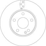 Bremsscheibe DF6548 Bremsscheibe DF6548