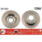 TRW DF1593 Bremsscheibe