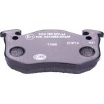 Bremsbelagsatz, Scheibenbremse 8DB 355 007-661 Bremsbelagsatz, Scheibenbremse 8DB 355 007-661