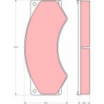 TRW GDB5053 Bremsbelagsatz, Scheibenbremse TRW GDB5053 Bremsbelagsatz, Scheibenbremse
